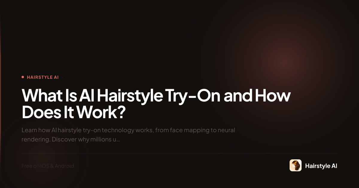 What Is AI Hairstyle Try-On and How Does It Work? | Hairstyle AI